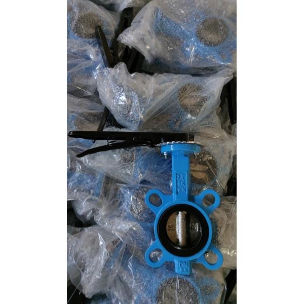 DIN3354 PN10/16 ductile iron butterfly valve