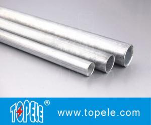 Buy cheap EMT Conduit And Fittings Carbon Steel Galvanised Tube , Electrical Metallic Tubing product