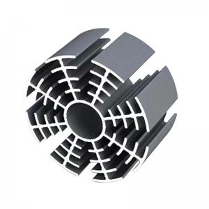 China OEM/ODM Aluminium Heat Sink Extrusion Silver Aluminium Heatsink Profile on sale