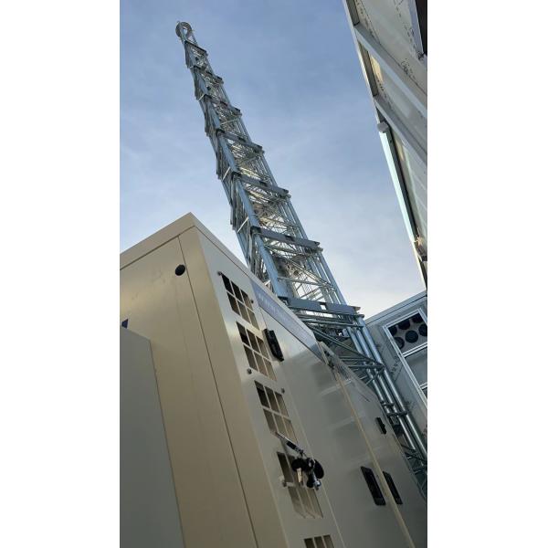 100ft Telecom Portable Cell On Wheels COW Telecom Mobile Towers