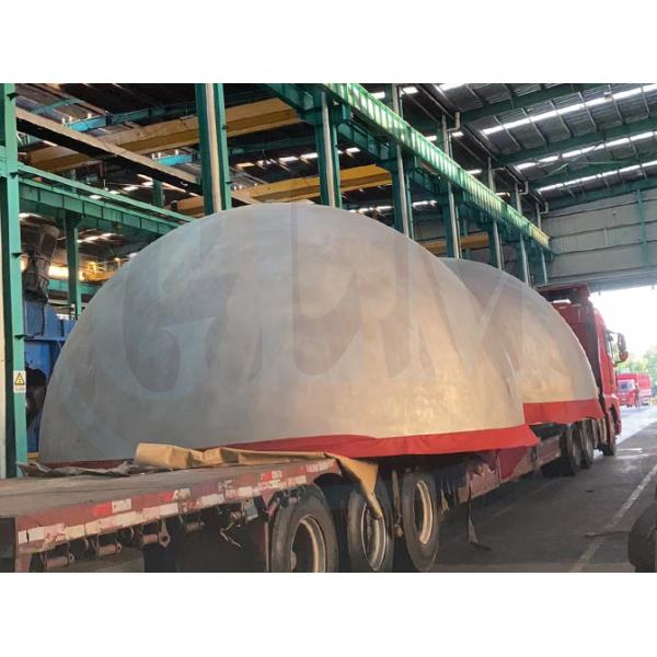 Customized Pressure Vessel Dished Head / Spherical Tank Shell