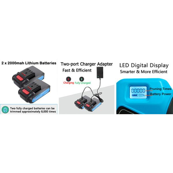 High Quality Lithium Pruning Shears Battery Operated With LED Display