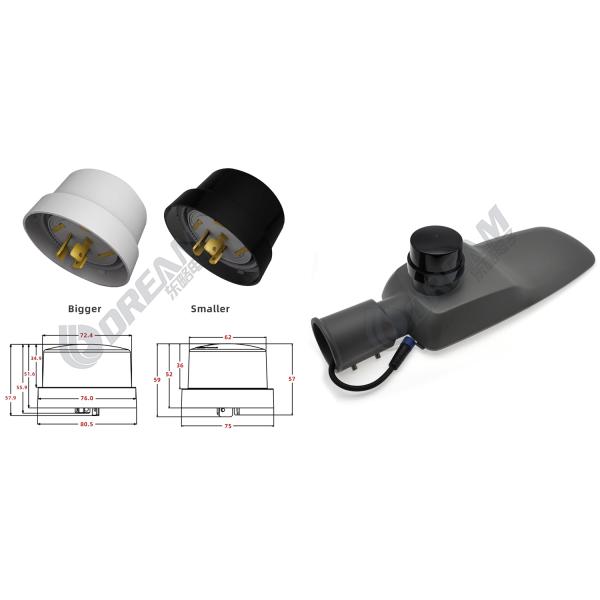 NEMA Connection 5G Single Lamp Controller for Smart Control System Plastic Customized