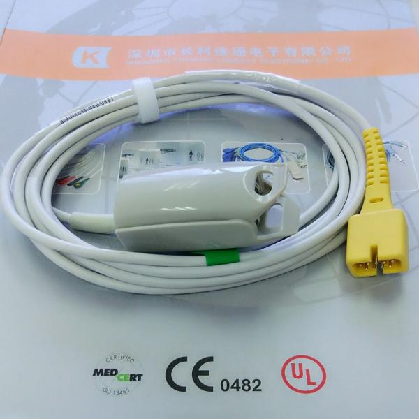 Reusable SPO2 Probe Sensor DB6 Pin Compatible For Mek