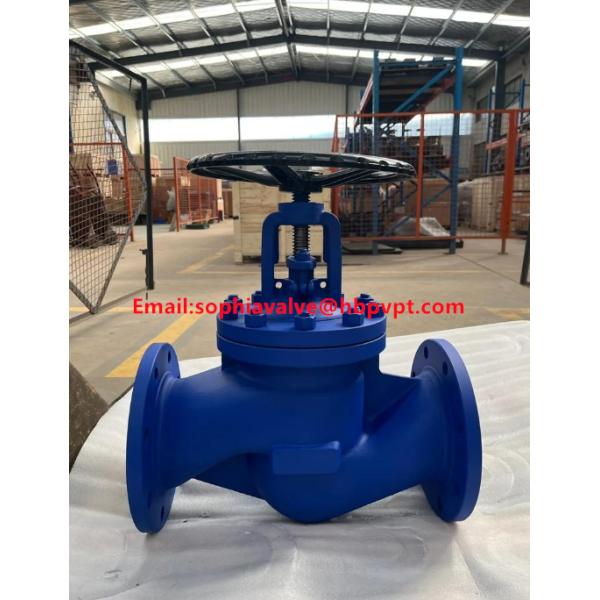 DIN globe valve GS-C25 PN40 handwheel operated