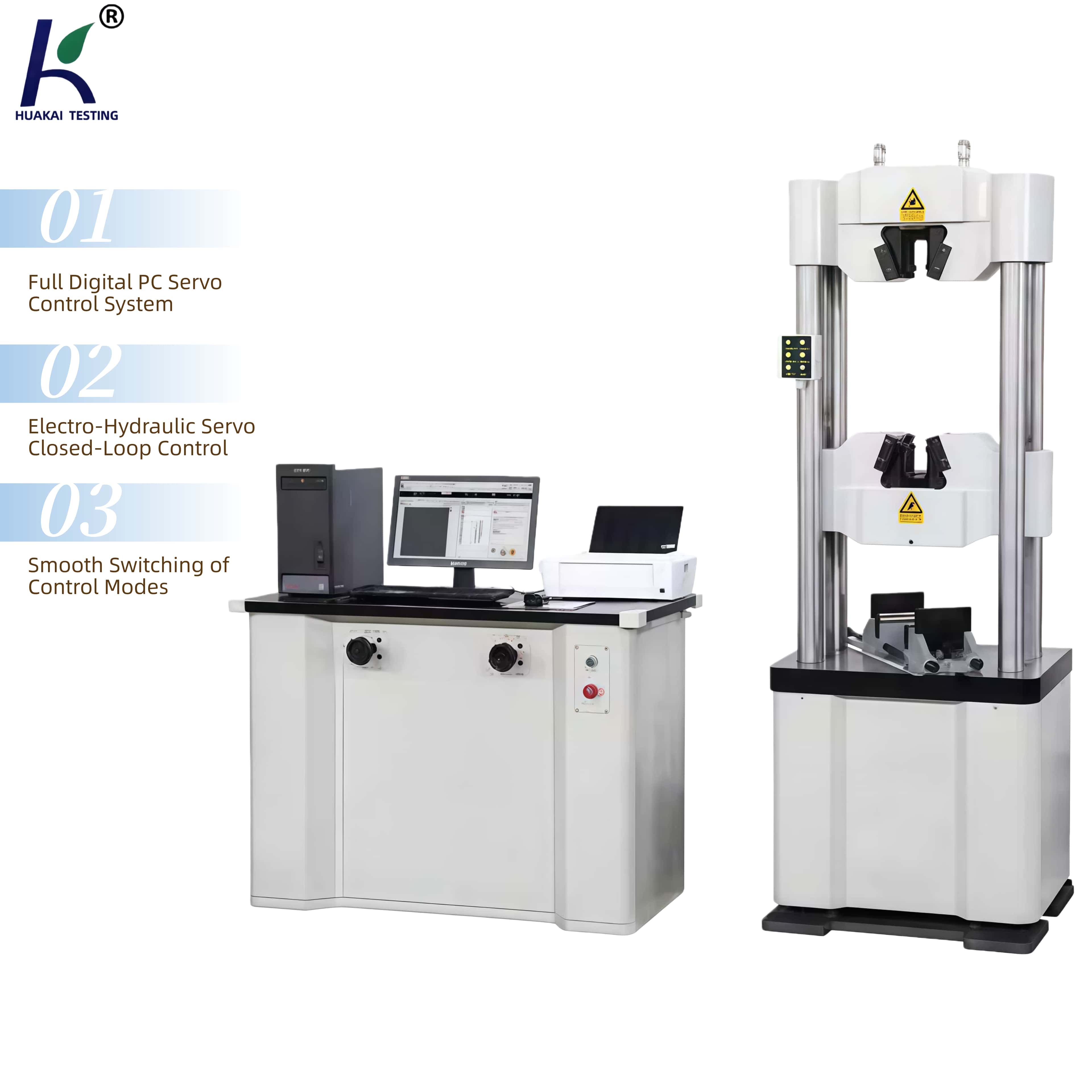30 Ton Hydraulic Servo Loading Universal Tensile Strength Testing Machine for Metal Materials