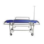 Mobile Foldable Hospital Stretcher Trolley , Aluminum Automatic Loading Patient