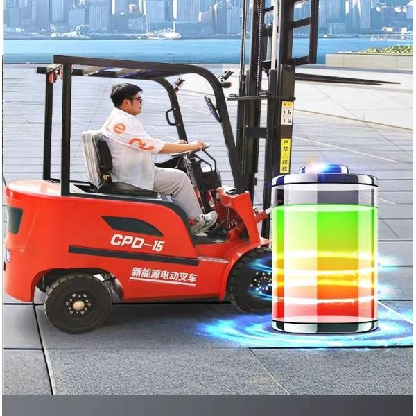 2 Ton Electric Forklift with Solid Tires and AC Controller for Versatile Applications