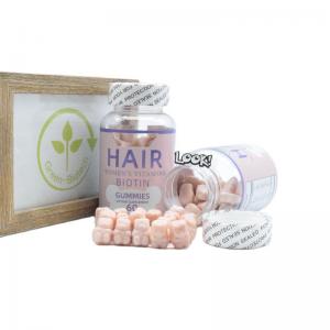 Buy cheap Vegan Biotin Collagen Gummies GMP For Hair Skin Nail Growth Biotin Vitamin Supplements product