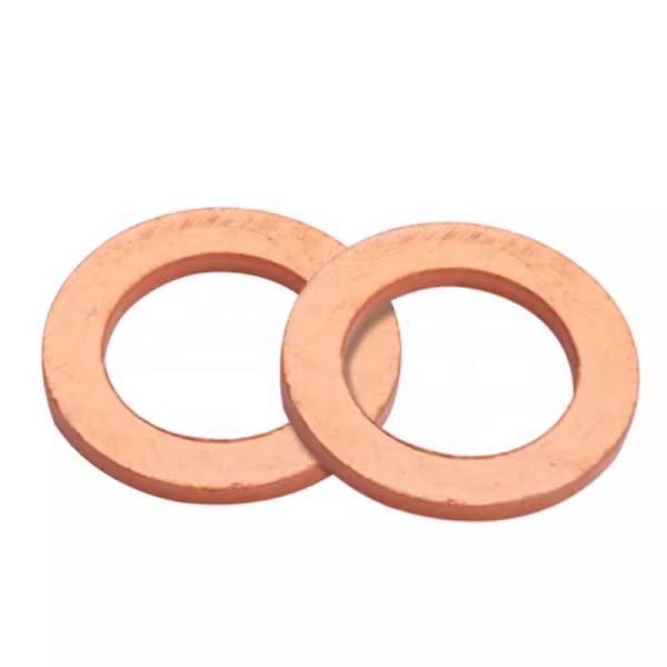 Metal Flat Washers and Copper Round Washers for Customized Applications