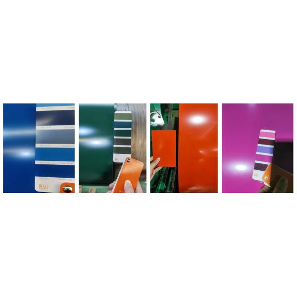 Hot Dipped Galvanized Color Coated Steel Coil Matt Finish Prepainted Steel Coils