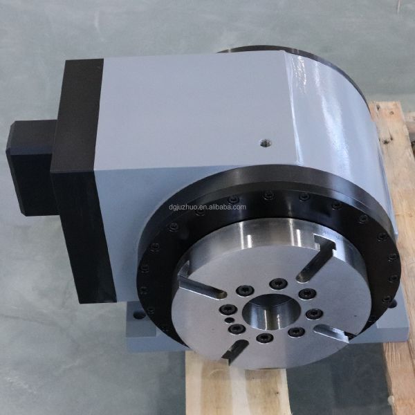 Direct Drive CNC Index Table , Horizontal CNC 4th Axis Rotary Table IP65