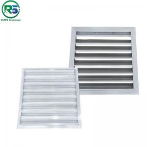 Buy cheap Air Supply Grille Cover Metal Air Conditioner Cover Aluminum Vent  Exterior Wall Decoration product