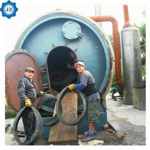 China 8 ton Per Day Small Scrap Tyres Recycling To Fuel Oil Production Equipment on sale