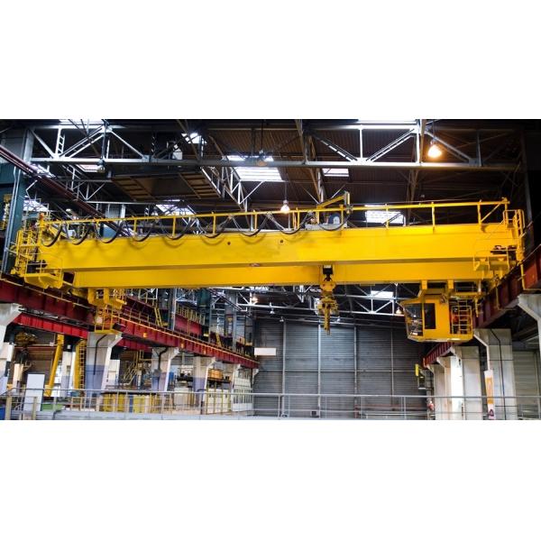 Yuantai QE model Double trolley overhead cranes with double hook lifting tool