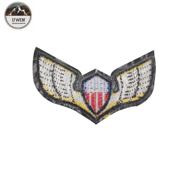 Iron On Style Custom Woven Patches / Army Uniform Patches Customized Size