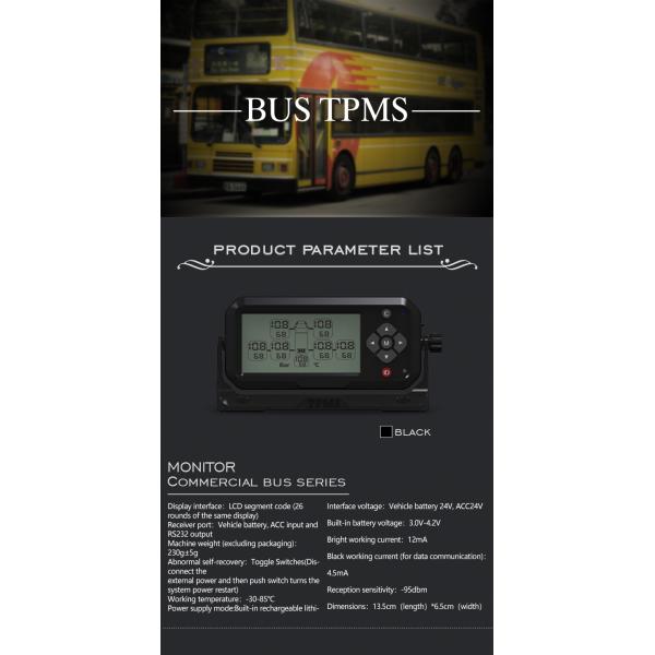 24V Digital Tire Pressure Receiver for Truck Monitoring Systems
