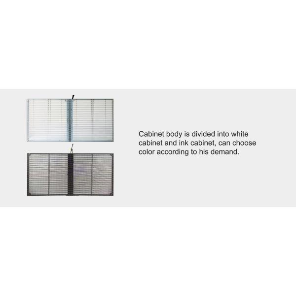32768dots/Sqm Flexible Transparent LED Window Display Screen For Advertising