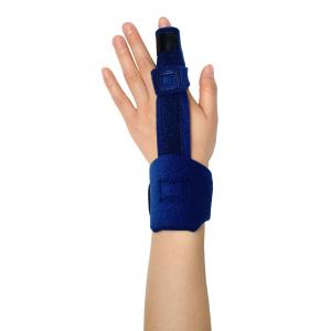 China Pinky / Trigger Thumb Splint Therapy Equipments Extension Finger Straightening Brace on sale