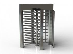 RS485 electrical standard SS 304 stainless steel full height turnstile security gates