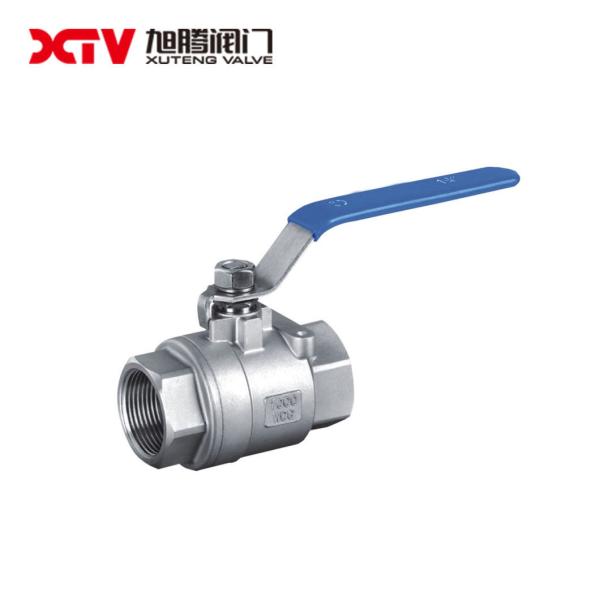 NPT Industrial Threaded 2PC Ball Valve Full Bore and Reduce Bore for Competitive Pricing