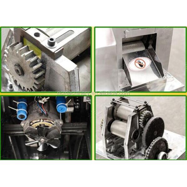 Low Noise Level 300kg/h Electric Sugar Cane Juicer Machine for Quiet Juice Extraction