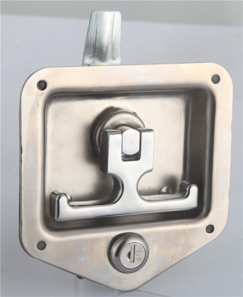 Quality Recessed Folding Toolbox T Handle Lock RV Panel Polished With T Handle for sale