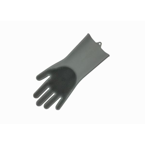 Multifunctional Silicone Kitchen Gloves Heat Resistant For Dishwashing