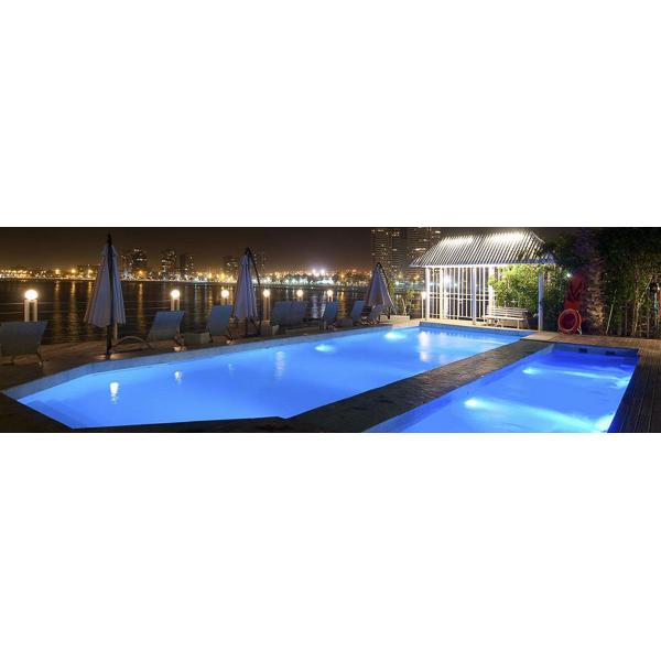 LED Pool Light 12v 9w 100% Waterproof Recessed LED Underwater Light For Inground Pool