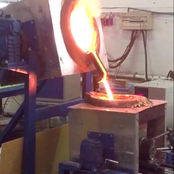 Casting Production Line Machinery With Brass Bar Copper Tube Casting Machine