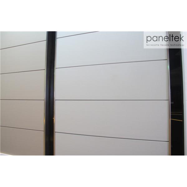 UV Resistance Terracotta Facade Panels Durable With Convenient Fixing System