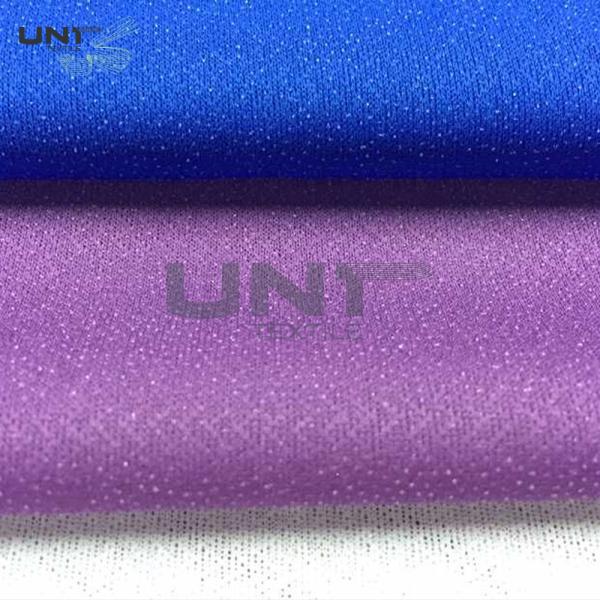 Circular Knit Fusible Adhesive Non Woven Interlining 150cm width