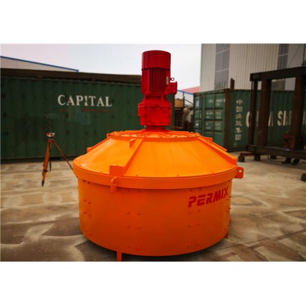 Various Block Bricks Castable Mixer Machine , 1 Side Scraper Large Concrete Mixer