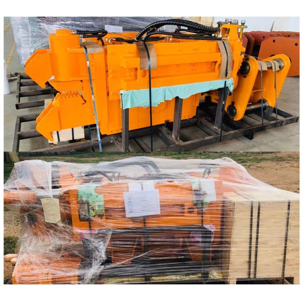 CE Side Clamp Hydraulic Vibro Hammer Excentric Moment 7.5kgm