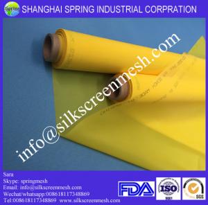 Buy cheap screen printing on polyester mesh 72T white/yellow 100% polyester bolting cloth product