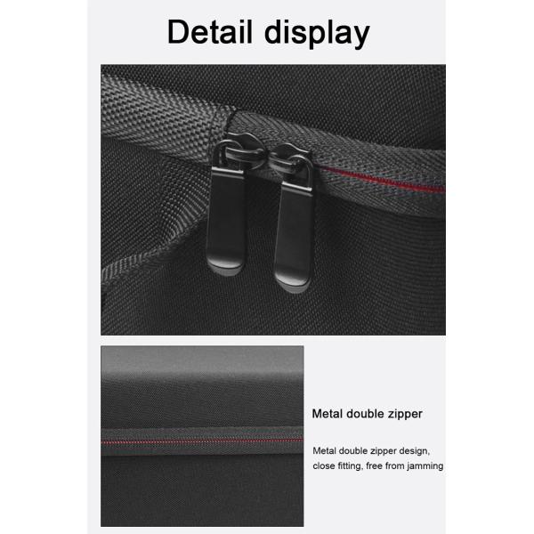 Shockproof Curling Stick Storage Bag EVA Hard Shell Light Weight