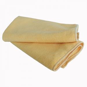 Buy cheap Anti Bacterial Car Cleaning Cloth Yellow Washing Microfiber Towels product