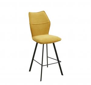 Buy cheap 780mm Upholstered Modern Bar Stools In Various Colors 610*580*1070mm product