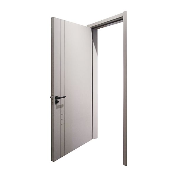 PushPull Wooden Front Door Modern Opening Method For House Entry