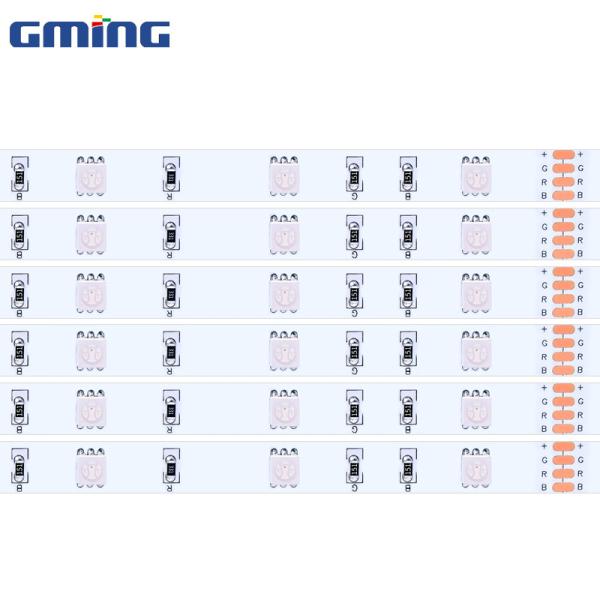 Programming 30les/m 16" Color Changing LED Strip 10mm Pcb
