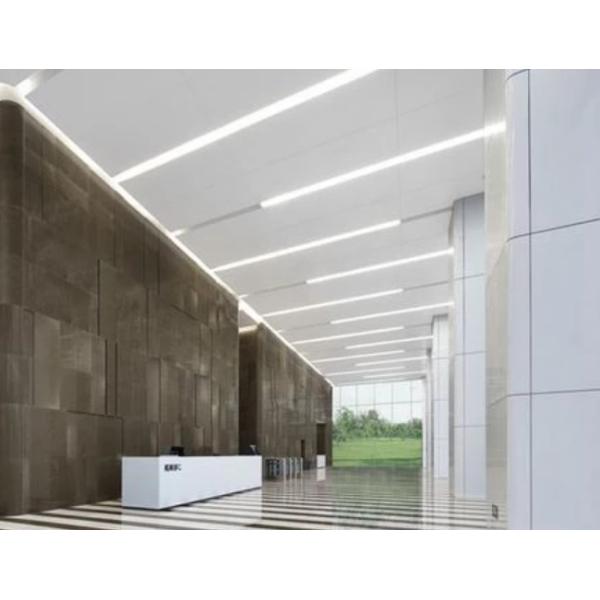 240V Linear LED Ceiling Lights / 25W Linear Suspended LED Light Fixture