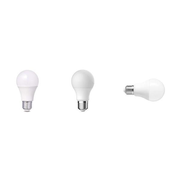 LED bulb LIGHT A60 6w 90lm/w plastic cover aluminum 110/220v bright indoor project saving energy lamp