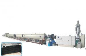 China HDPE Drain Pipe Extrusion Line , Single Screw Extrusion Machine on sale