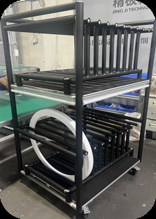 Medical industry trolley/Lean pipe workbench/Production Lines