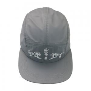 Buy cheap Custom 5 Panel Camper Hat Printed Logo Nylon Rope Snapback Cap product