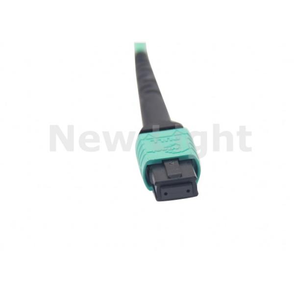 OM3 Multimode MPO Fiber Cable 8 Core 10 Meter MPO-MPO Patch Cord for QSFP Transceiver