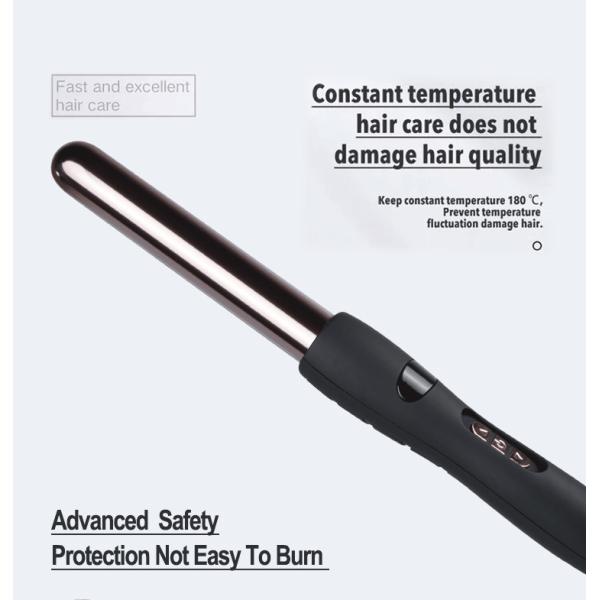 50 60Hz Mini Ceramic Hair Curler , Magic 1 Inch Curling Rod