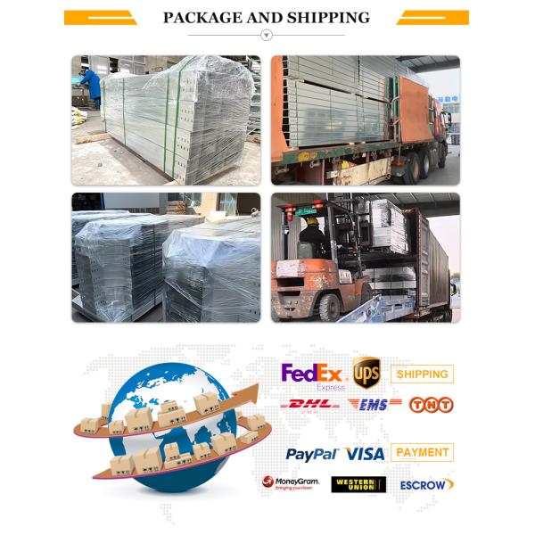 Fire Resistant Carbon Steel Solid Cable Ducts Hot DIP Galvanized Electrical Cable Trunking