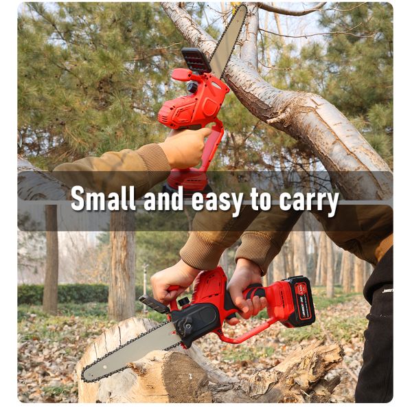 Cheap Price 8 Inch Chainsaw Mini Cordless Portable Chainsaw 21v Battery Brushless Electric Chain Saws for Tree Cutting