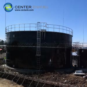 Buy cheap Glass Fused To Steel Bolted Bolted Steel Tanks As Anaerobic Digestion Tanks With Double Membrane Roof product